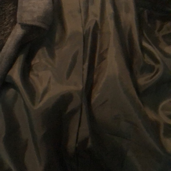 Nancy Bolen City Girl Green Fringe Long Sleeve Coat Vintage M Zip - Picture 7 of 7